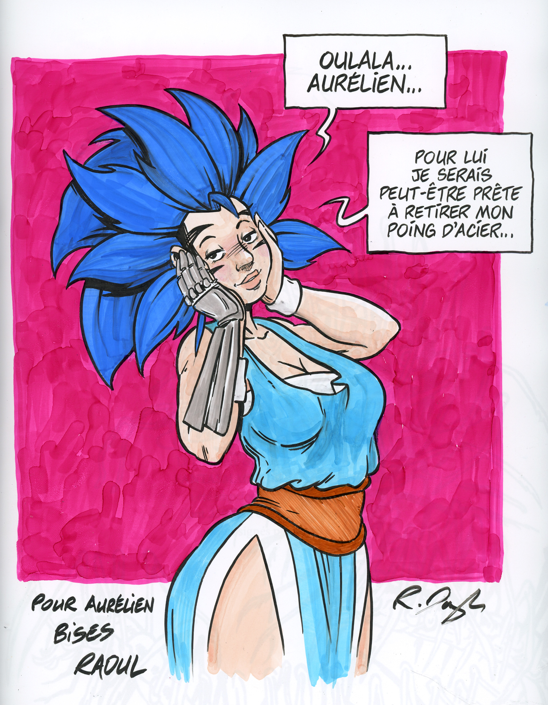 raoul douglas raoul_douglas dessin illustration bande dessinée dédicaces