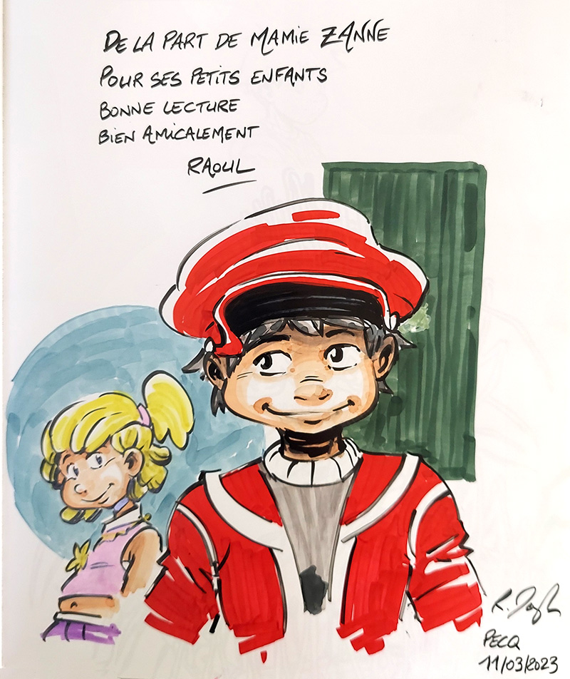 raoul douglas raoul_douglas dessin illustration bande dessinée dédicaces