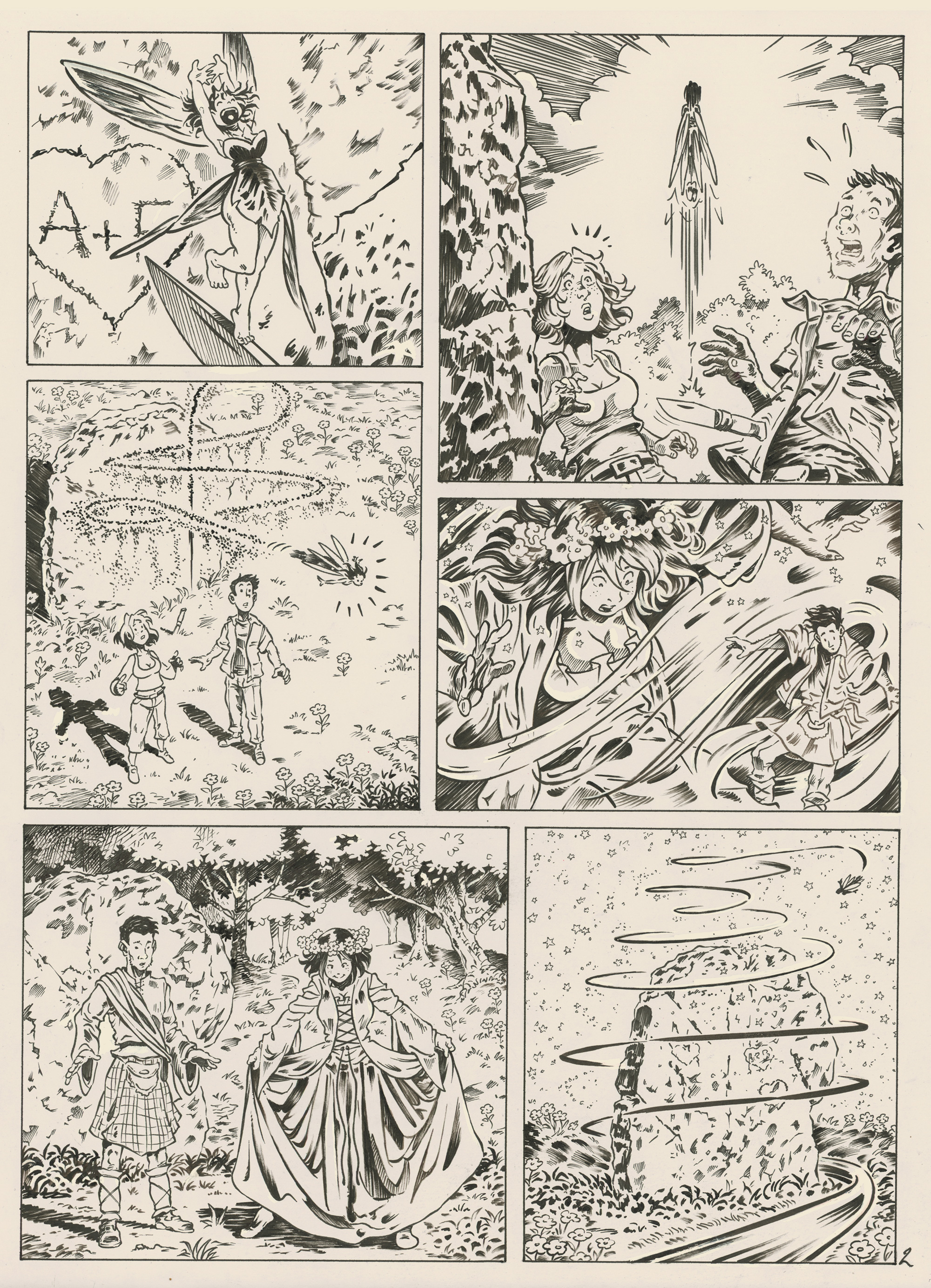 raoul douglas raoul_douglas dessin illustration bande dessinée pierre oblicamp