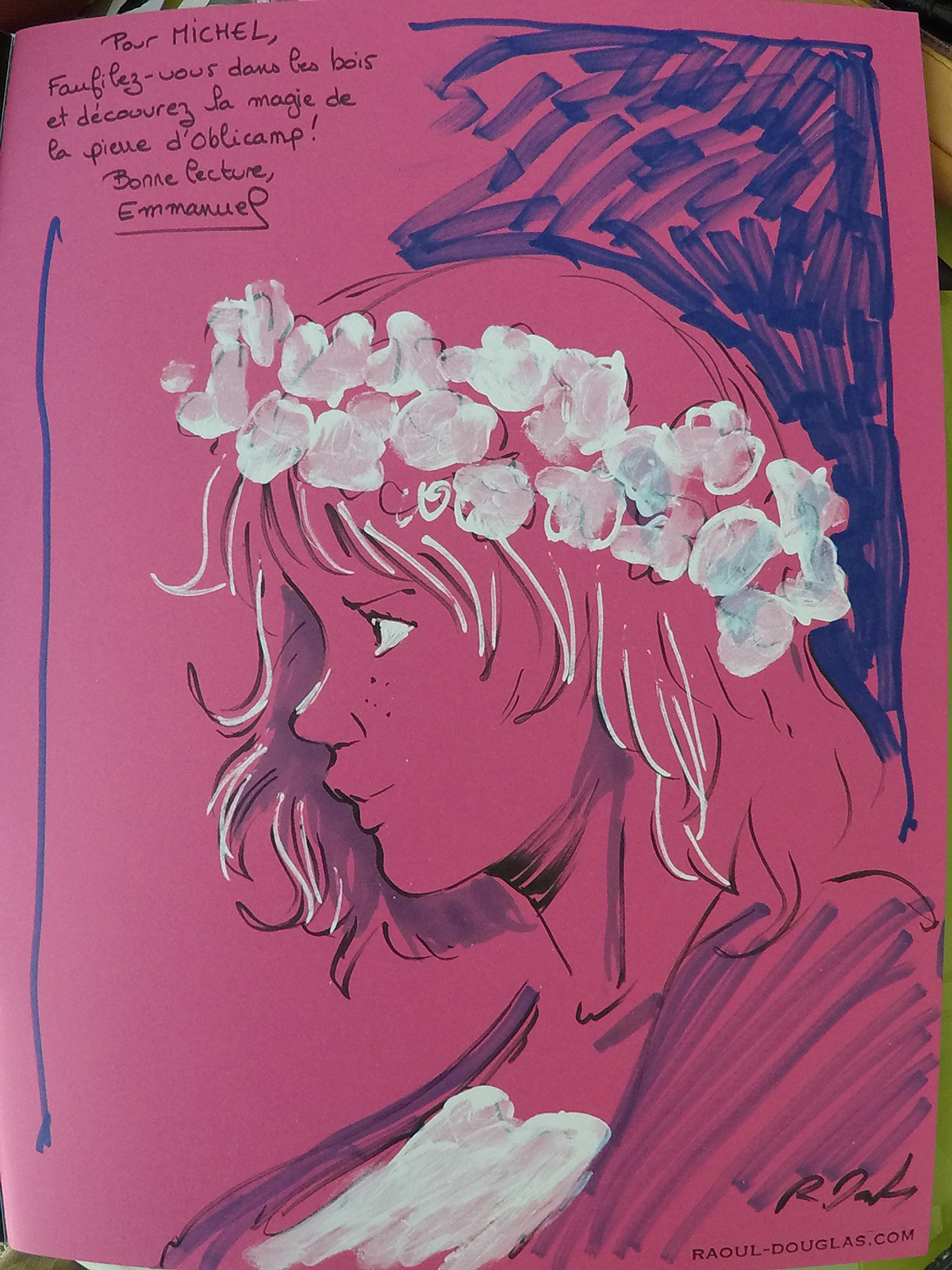 raoul douglas raoul_douglas dessin illustration bande dessinée dédicaces